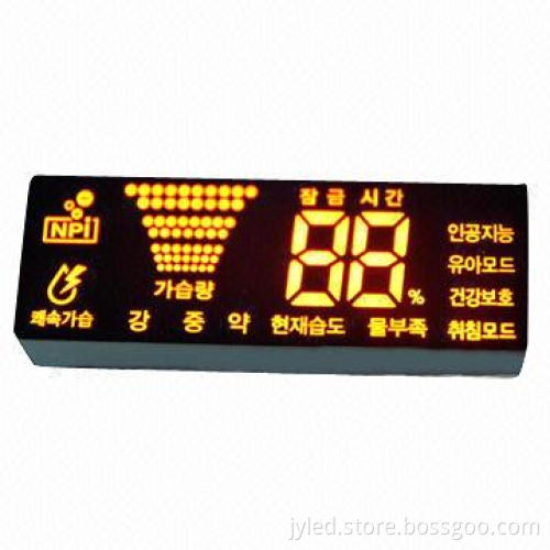 led display for humidifier green color led display digital led display screen